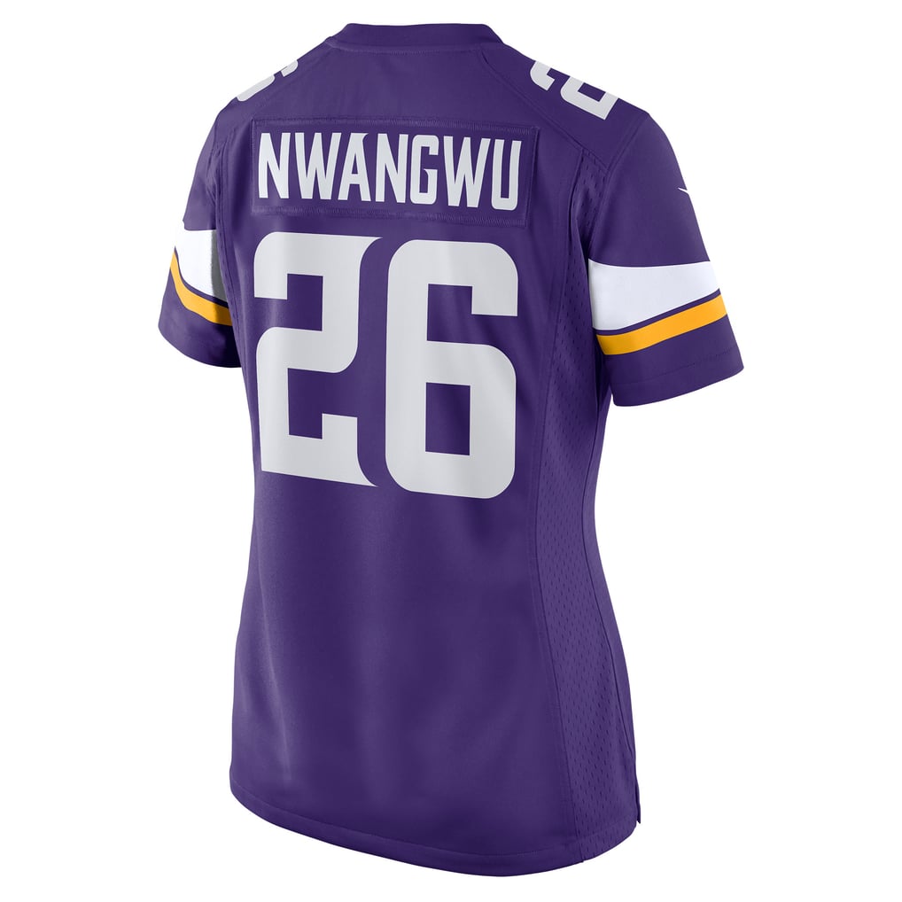 Women's Minnesota Vikings Kene Nwangwu Purple Game Jersey