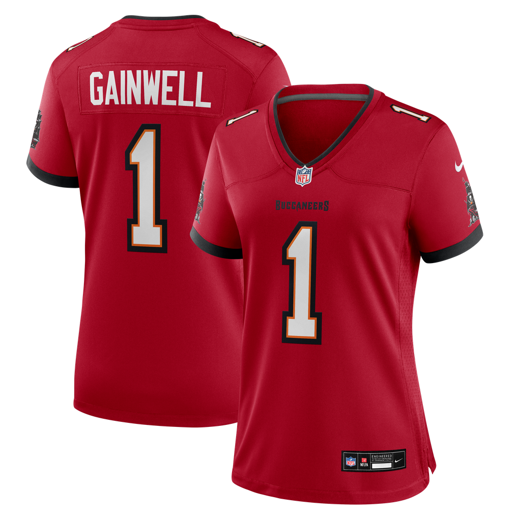 Women's Tampa Bay Buccaneers Kenneth Gainwell Red Team Game Jersey