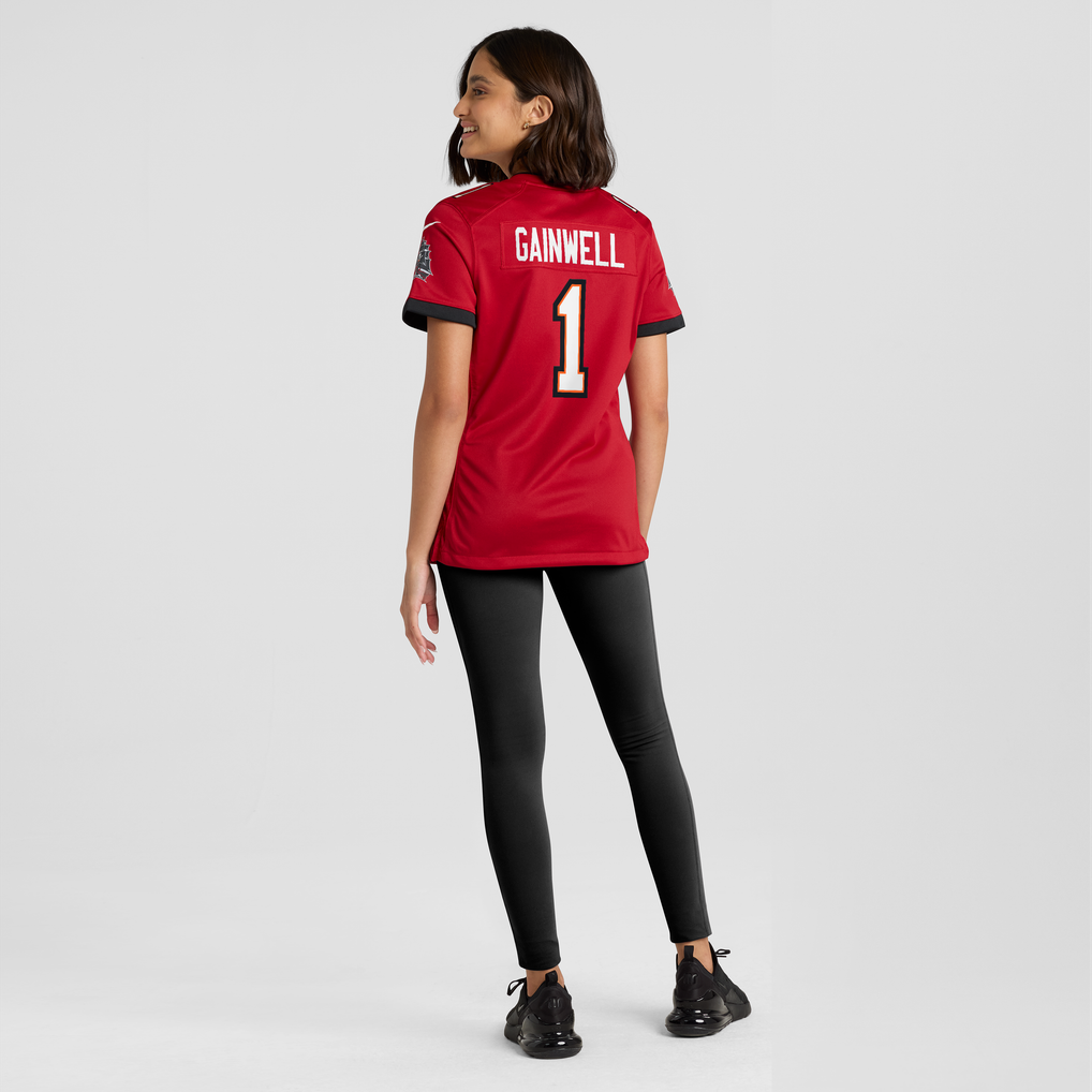 Women's Tampa Bay Buccaneers Kenneth Gainwell Red Team Game Jersey