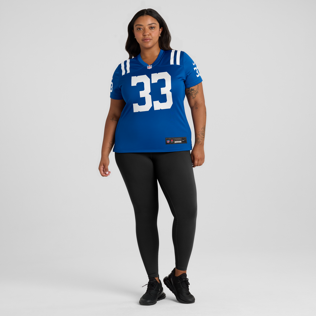 Women's Indianapolis Colts Kenneth Harris Royal Team Game Jersey
