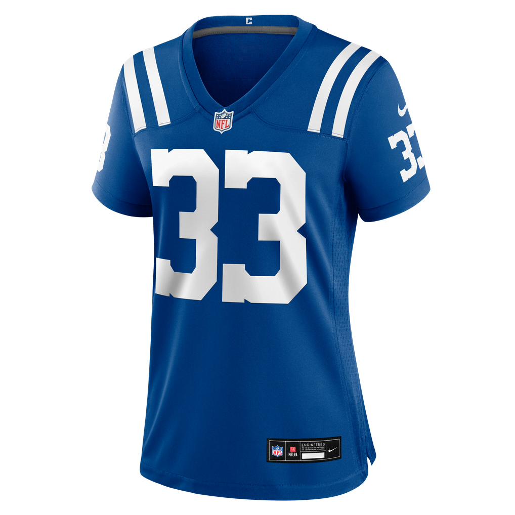 Women's Indianapolis Colts Kenneth Harris Royal Team Game Jersey