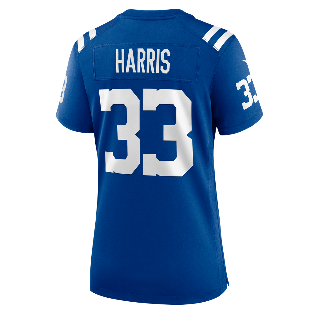 Women's Indianapolis Colts Kenneth Harris Royal Team Game Jersey