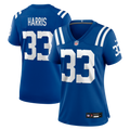 Women's Indianapolis Colts Kenneth Harris Royal Team Game Jersey