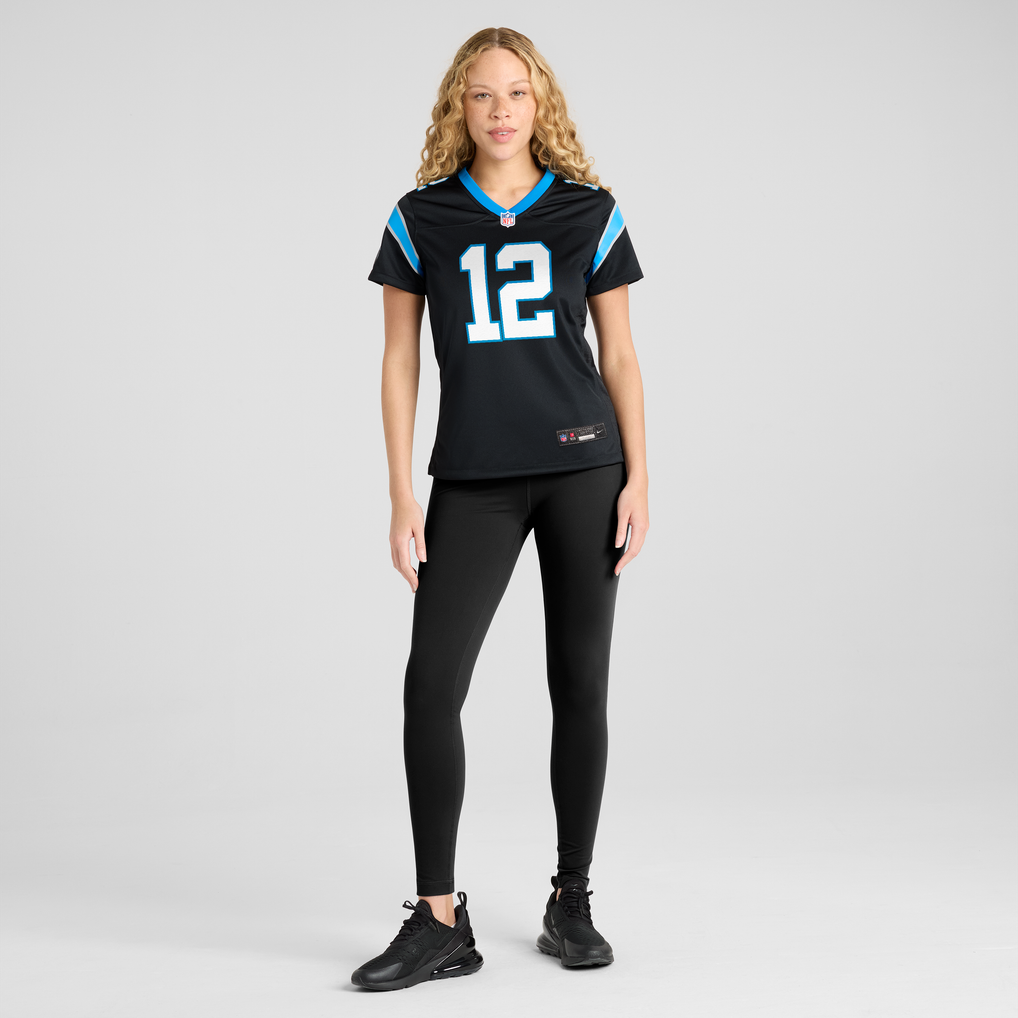 Women's Carolina Panthers Kenny Pickett Black Team Game Jersey