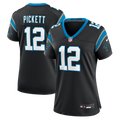 Women's Carolina Panthers Kenny Pickett Black Team Game Jersey