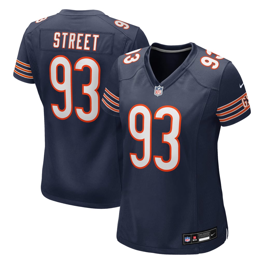 Women's Chicago Bears Kentavius Street Navy Team Game Jersey