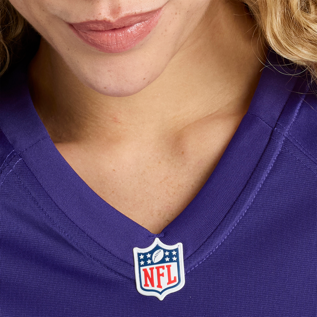 Women's Baltimore Ravens Kenyon Green Purple Team Game Jersey