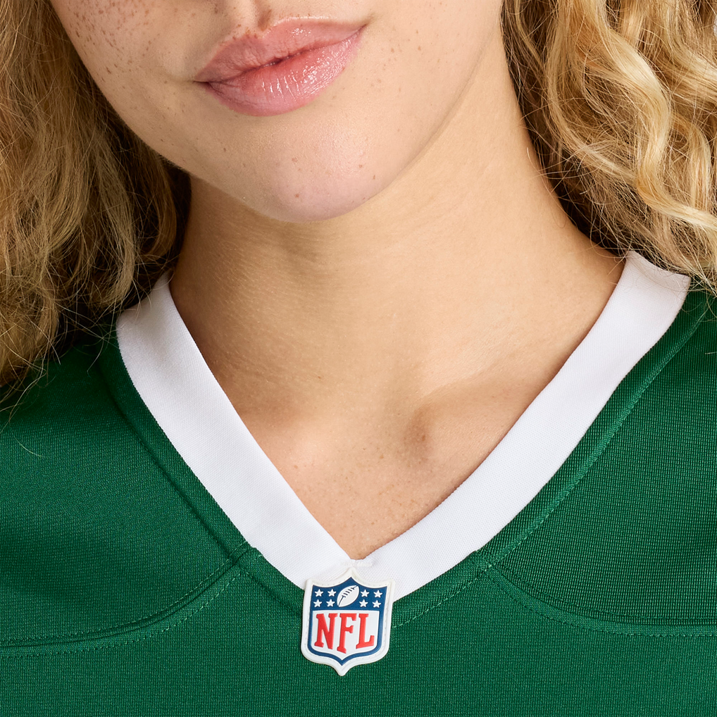 Women's New York Jets Kenyon Sadiq Legacy Green Team Game Jersey