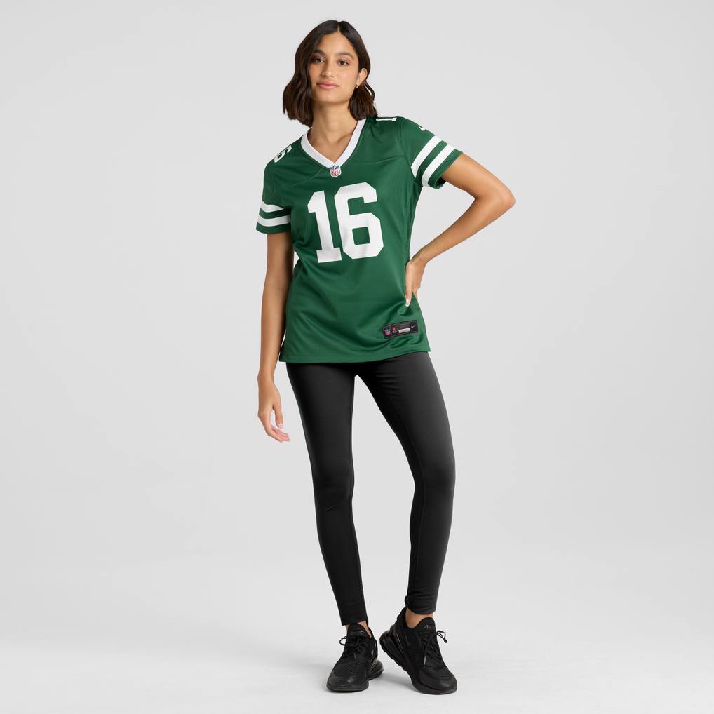 Women's New York Jets Kenyon Sadiq Legacy Green Team Game Jersey