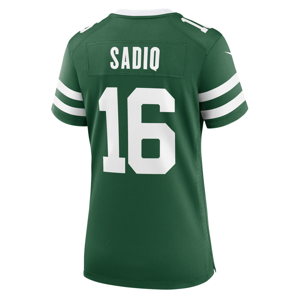Women's New York Jets Kenyon Sadiq Legacy Green Team Game Jersey