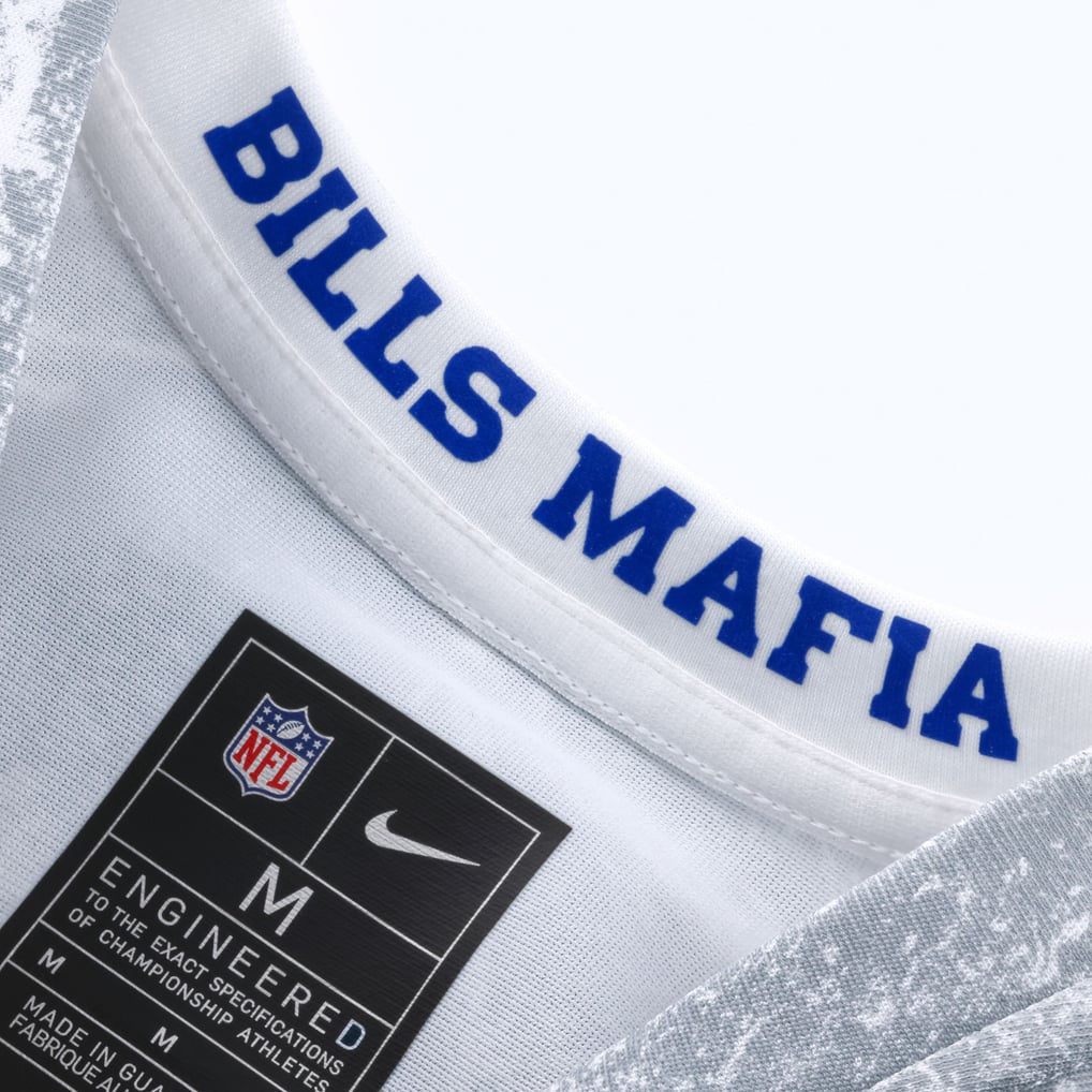 Women's Buffalo Bills Keon Coleman White Rivalries Collection Game Jersey