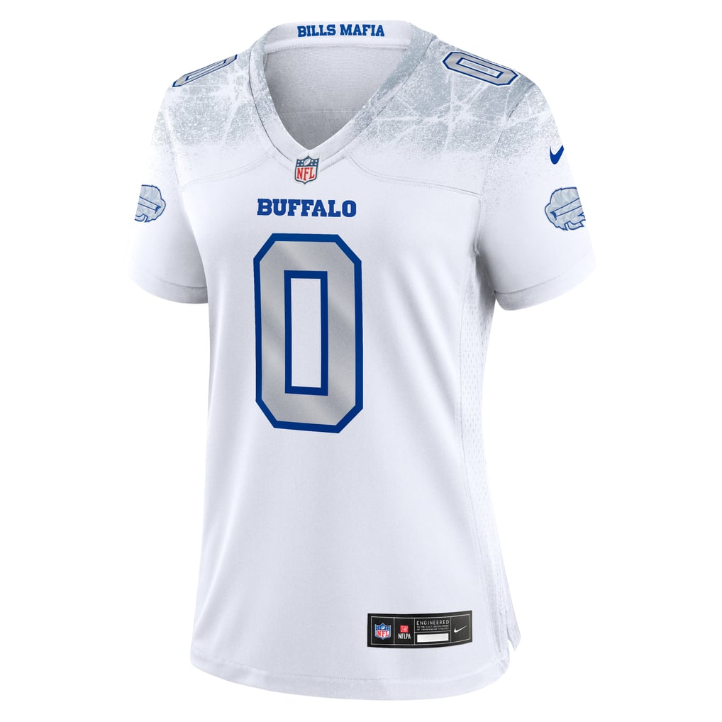 Women's Buffalo Bills Keon Coleman White Rivalries Collection Game Jersey