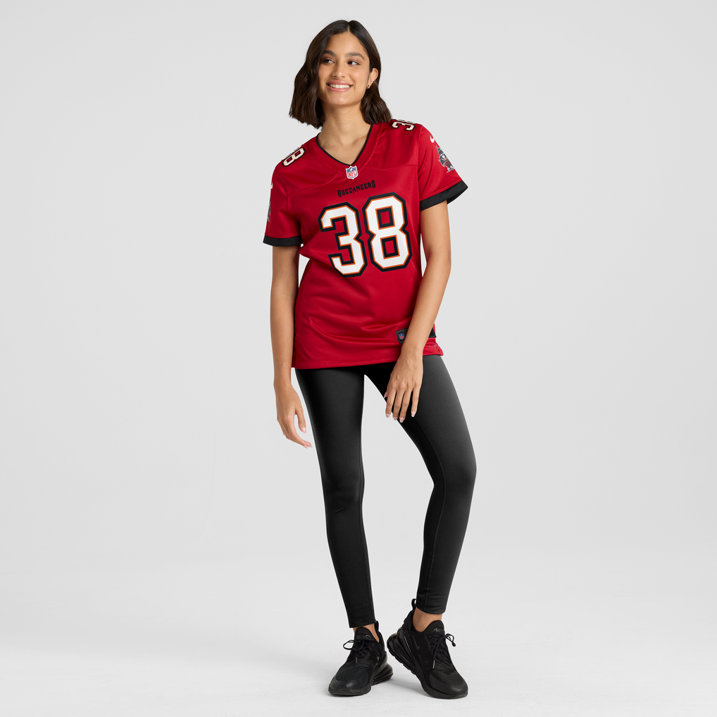 Women's Tampa Bay Buccaneers Kevin Knowles II Red Team Game Jersey