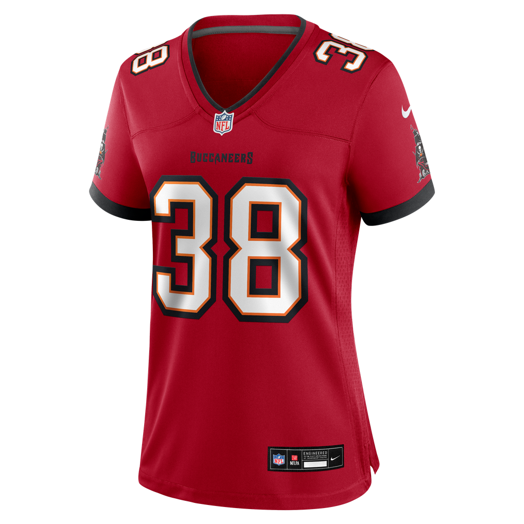 Women's Tampa Bay Buccaneers Kevin Knowles II Red Team Game Jersey