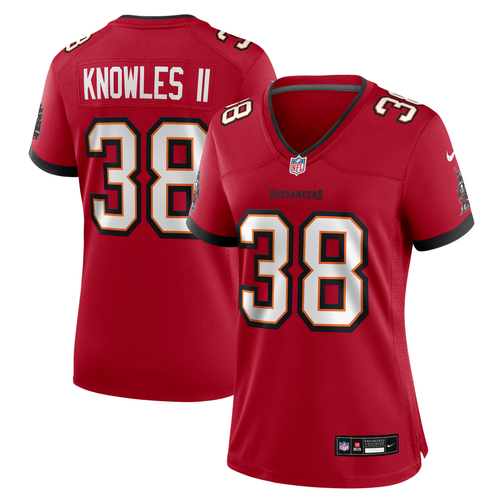 Women's Tampa Bay Buccaneers Kevin Knowles II Red Team Game Jersey