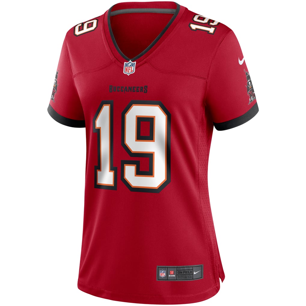 Women's Tampa Bay Buccaneers Keyshawn Johnson Red Game Retired Player Jersey