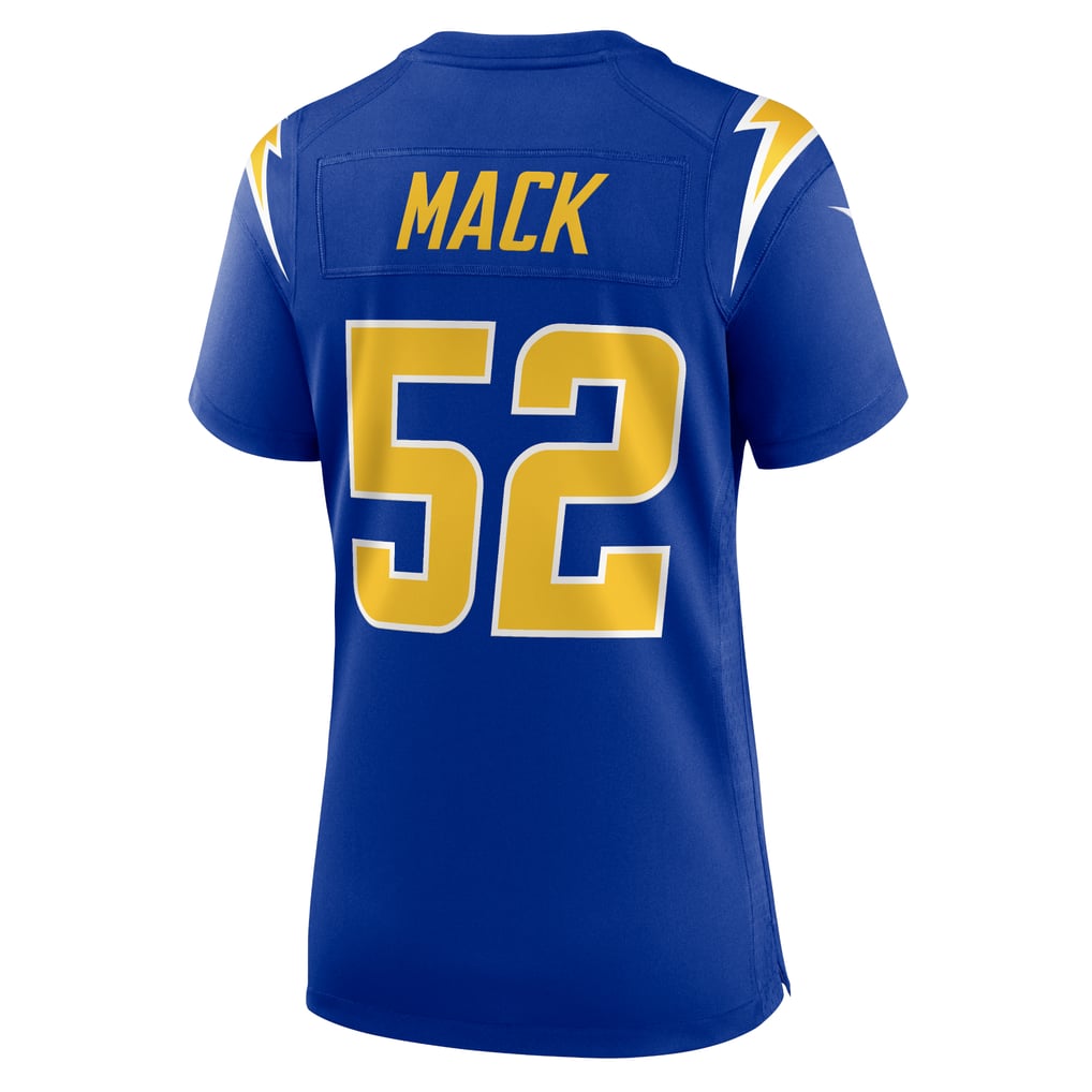 Women's Los Angeles Chargers Khalil Mack Royal Alternate Game Jersey