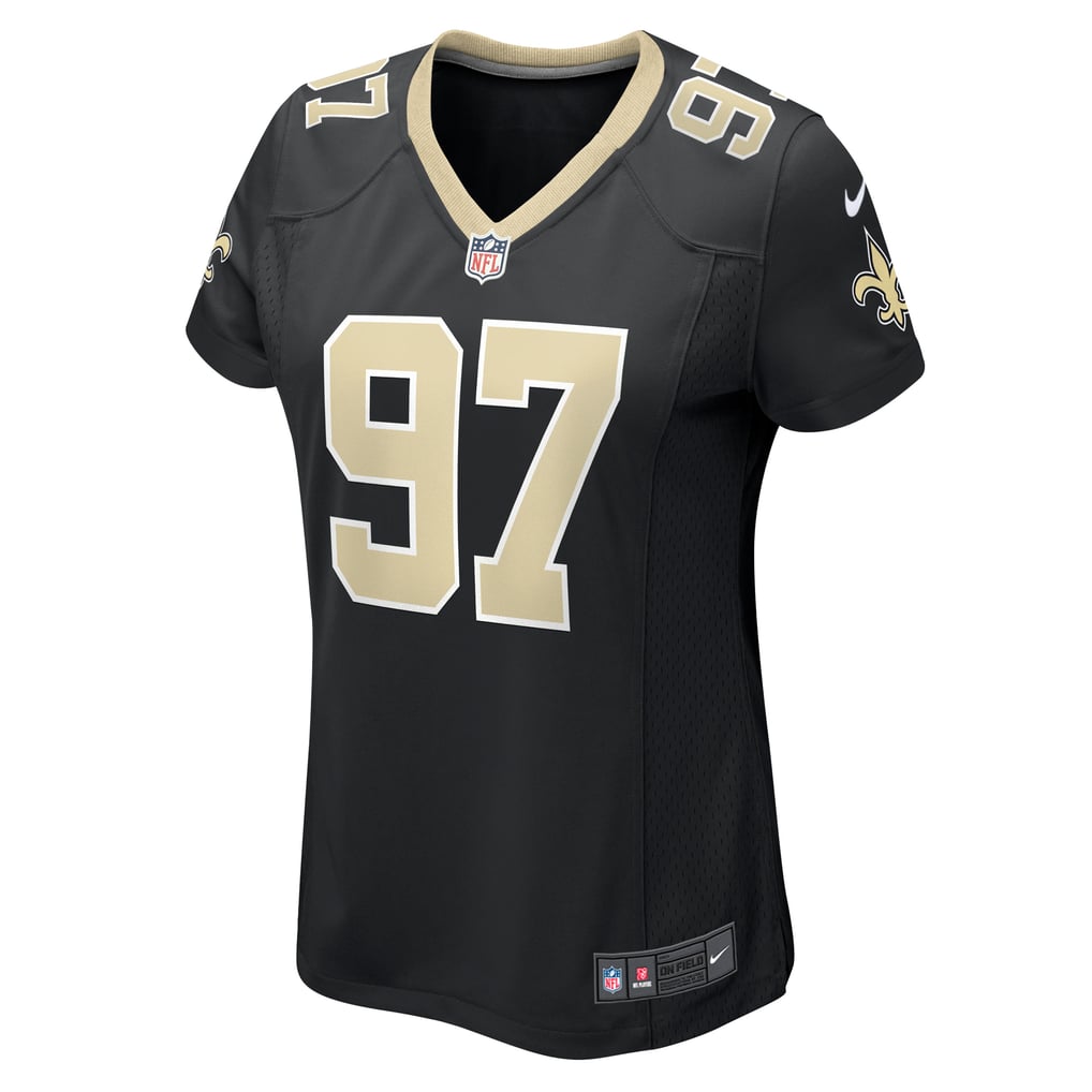 Women's New Orleans Saints Khristian Boyd Black Game Jersey