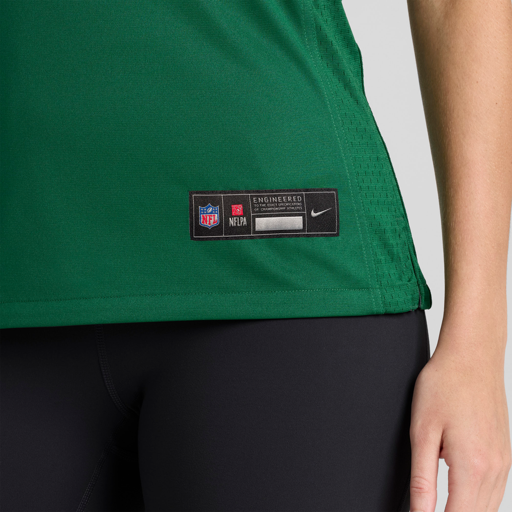 Women's New York Jets Kingsley Enagbare Legacy Green Team Game Jersey