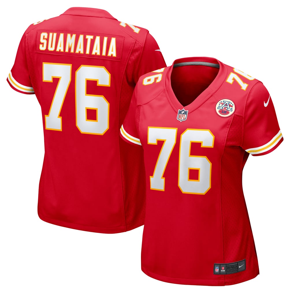 Women's Kansas City Chiefs Kingsley Suamataia Red Game Jersey