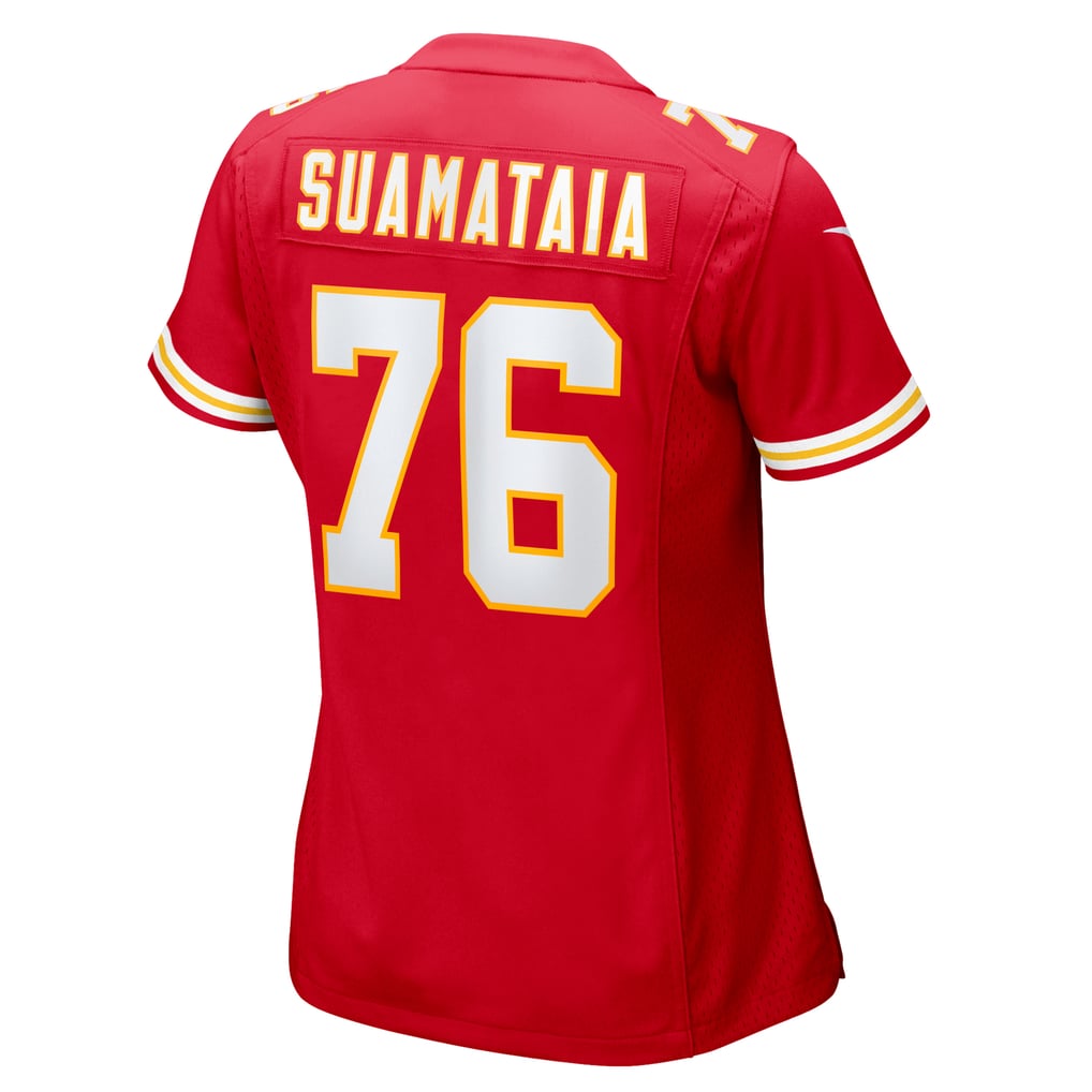 Women's Kansas City Chiefs Kingsley Suamataia Red Game Jersey