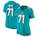 Women's Miami Dolphins Kion Smith Aqua Game Jersey