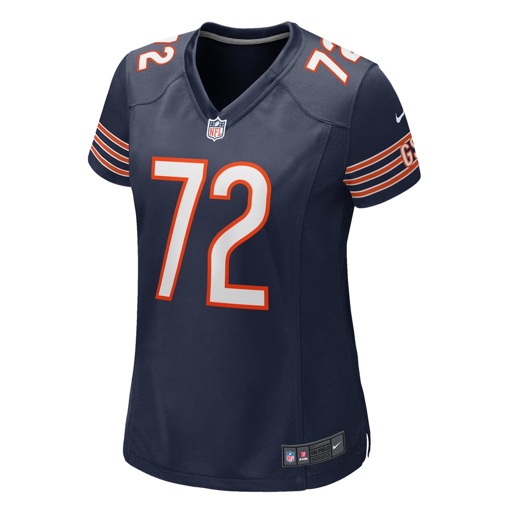 Women's Chicago Bears Kiran Amegadjie Navy Game Jersey