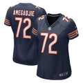 Women's Chicago Bears Kiran Amegadjie Navy Game Jersey