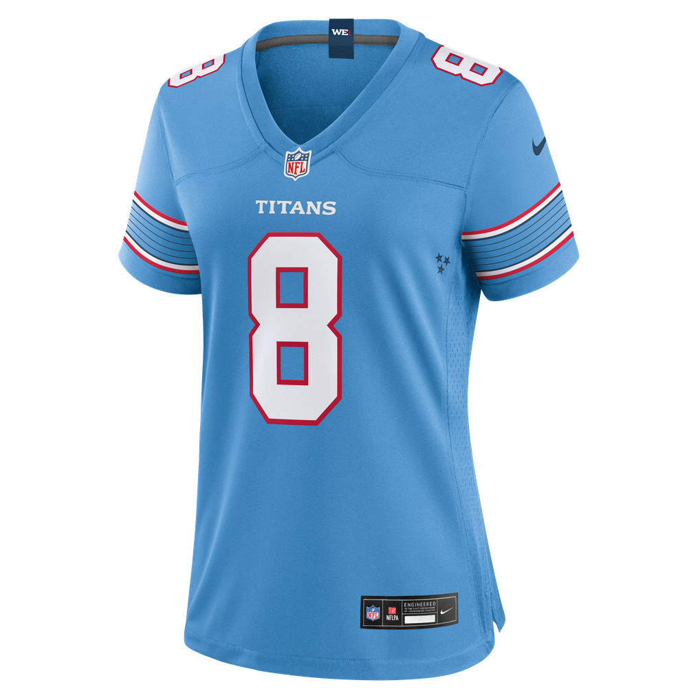 Women's Tennessee Titans K.J. Osborn Light Blue Team Game Jersey