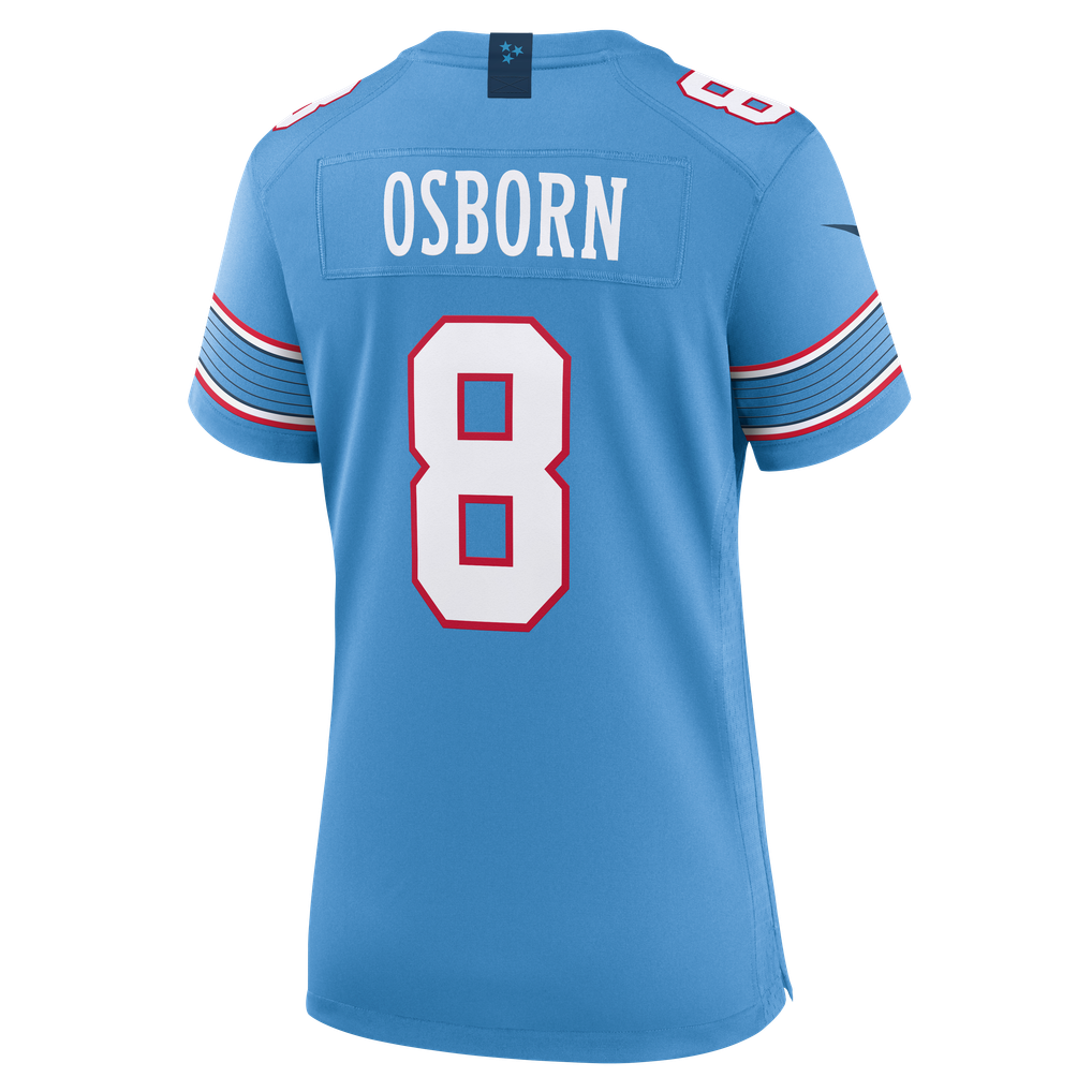 Women's Tennessee Titans K.J. Osborn Light Blue Team Game Jersey