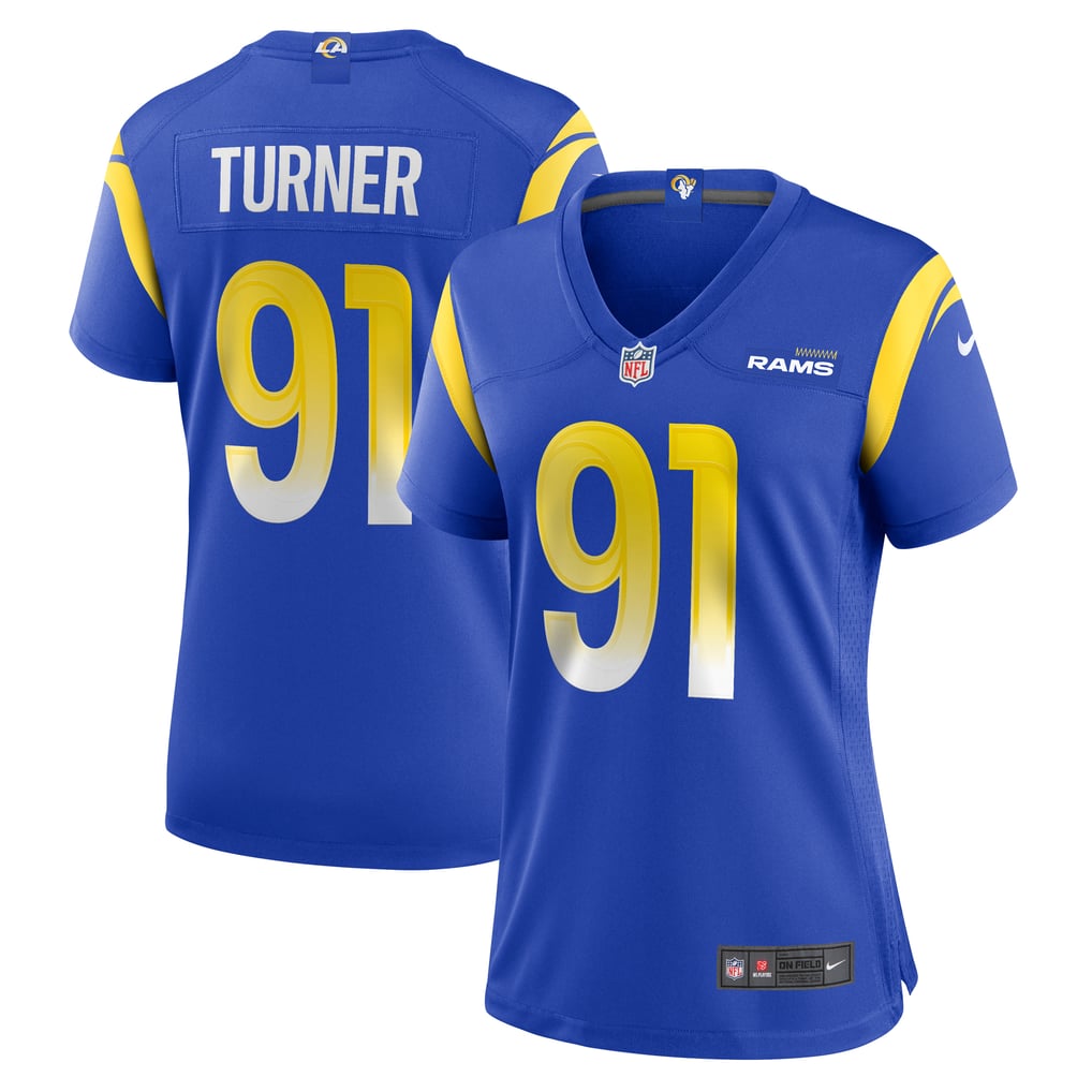 Women's Los Angeles Rams Kobie Turner Royal Home Game Jersey