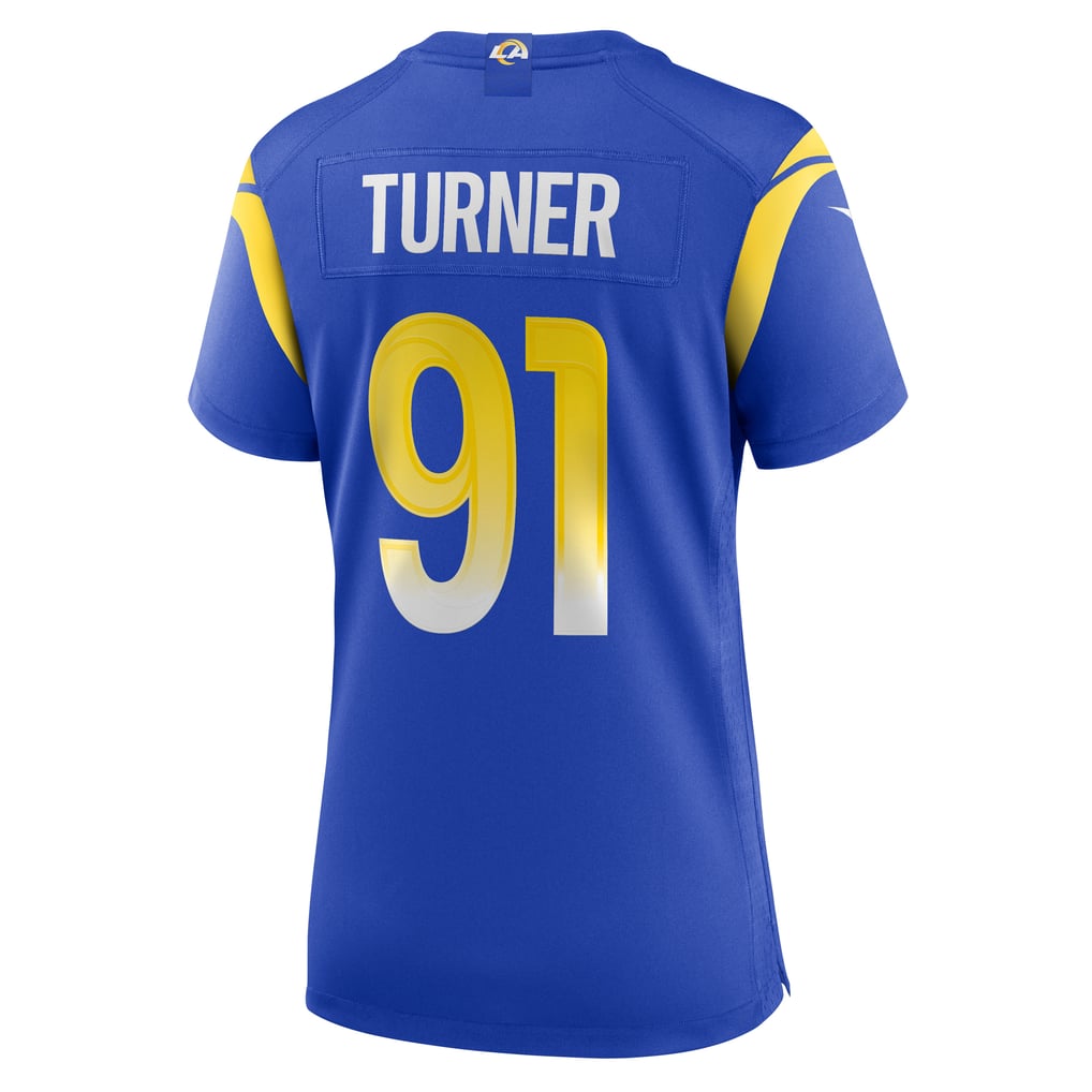 Women's Los Angeles Rams Kobie Turner Royal Home Game Jersey