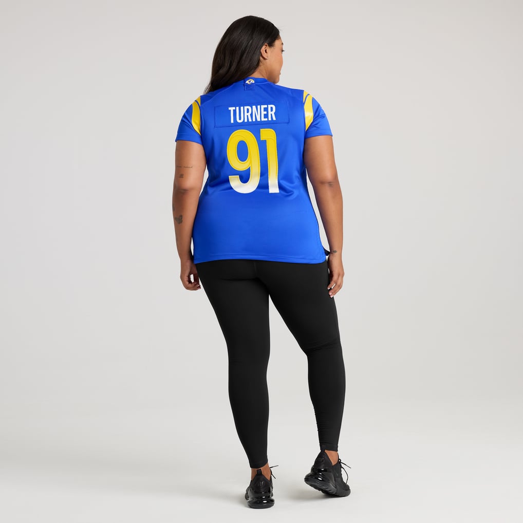 Women's Los Angeles Rams Kobie Turner Royal Home Game Jersey