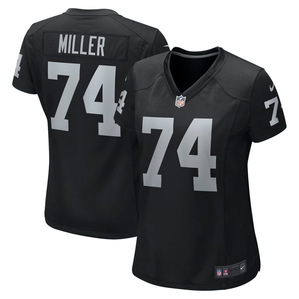 Women's Las Vegas Raiders Kolton Miller Black Game Jersey
