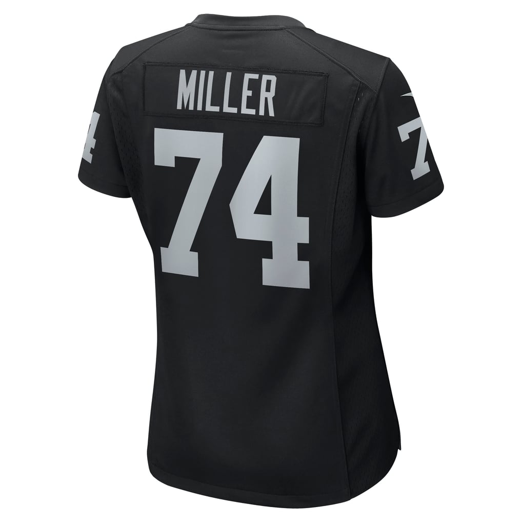 Women's Las Vegas Raiders Kolton Miller Black Game Jersey