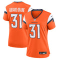 Women's Denver Broncos Kris Abrams-Draine Orange Team Game Jersey