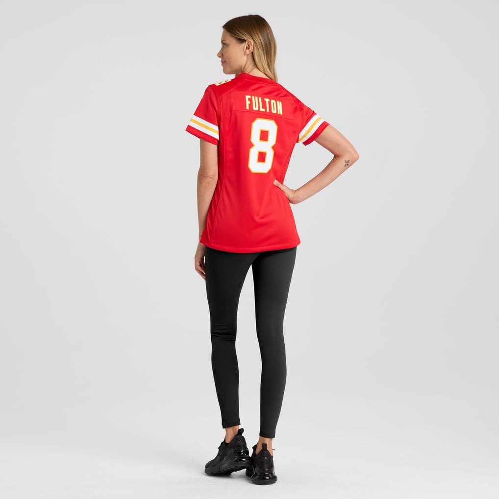Women's Kansas City Chiefs Kristian Fulton Red Team Game Jersey