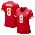 Women's Kansas City Chiefs Kristian Fulton Red Team Game Jersey