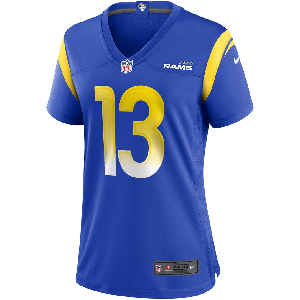 Women's Los Angeles Rams Kurt Warner Royal Game Retired Player Jersey