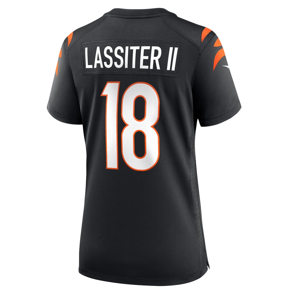 Women's Cincinnati Bengals Kwamie Lassiter II Black Game Player Jersey