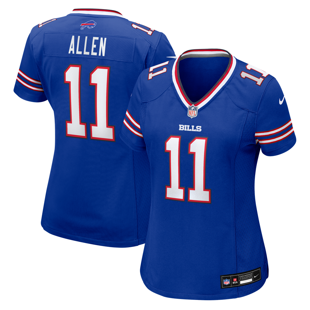Women's Buffalo Bills Kyle Allen Royal Team Game Jersey