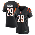 Women's Cincinnati Bengals Kyle Dugger Black Team Game Jersey