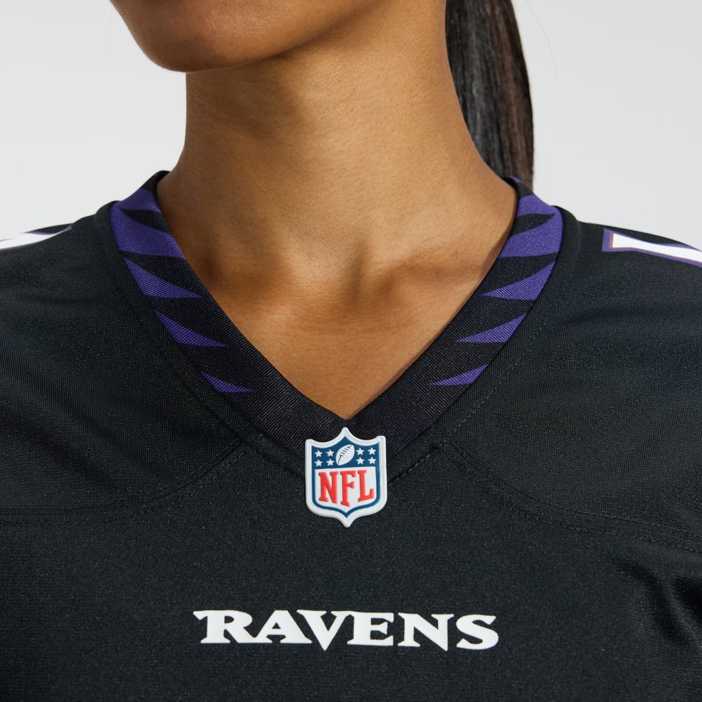 Women's Baltimore Ravens Kyle Hamilton Black Alternate Game Jersey