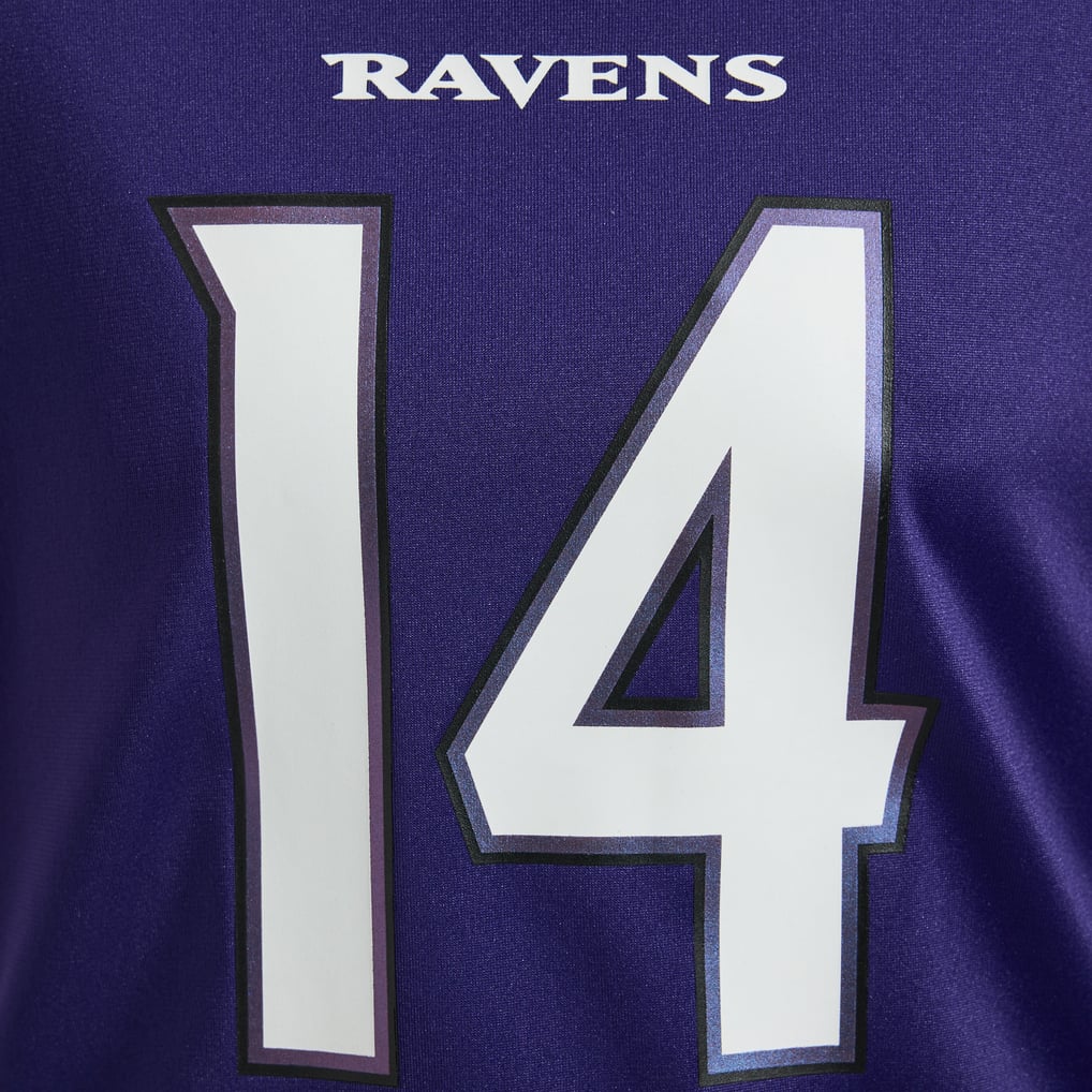 Women's Baltimore Ravens Kyle Hamilton Purple Team Game Jersey
