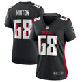 Women's Atlanta Falcons Kyle Hinton Black Team Game Jersey