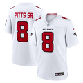 Women's Atlanta Falcons Kyle Pitts Sr. White Game Jersey