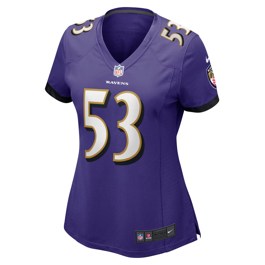 Women's Baltimore Ravens Kyle Van Noy Purple Game Jersey