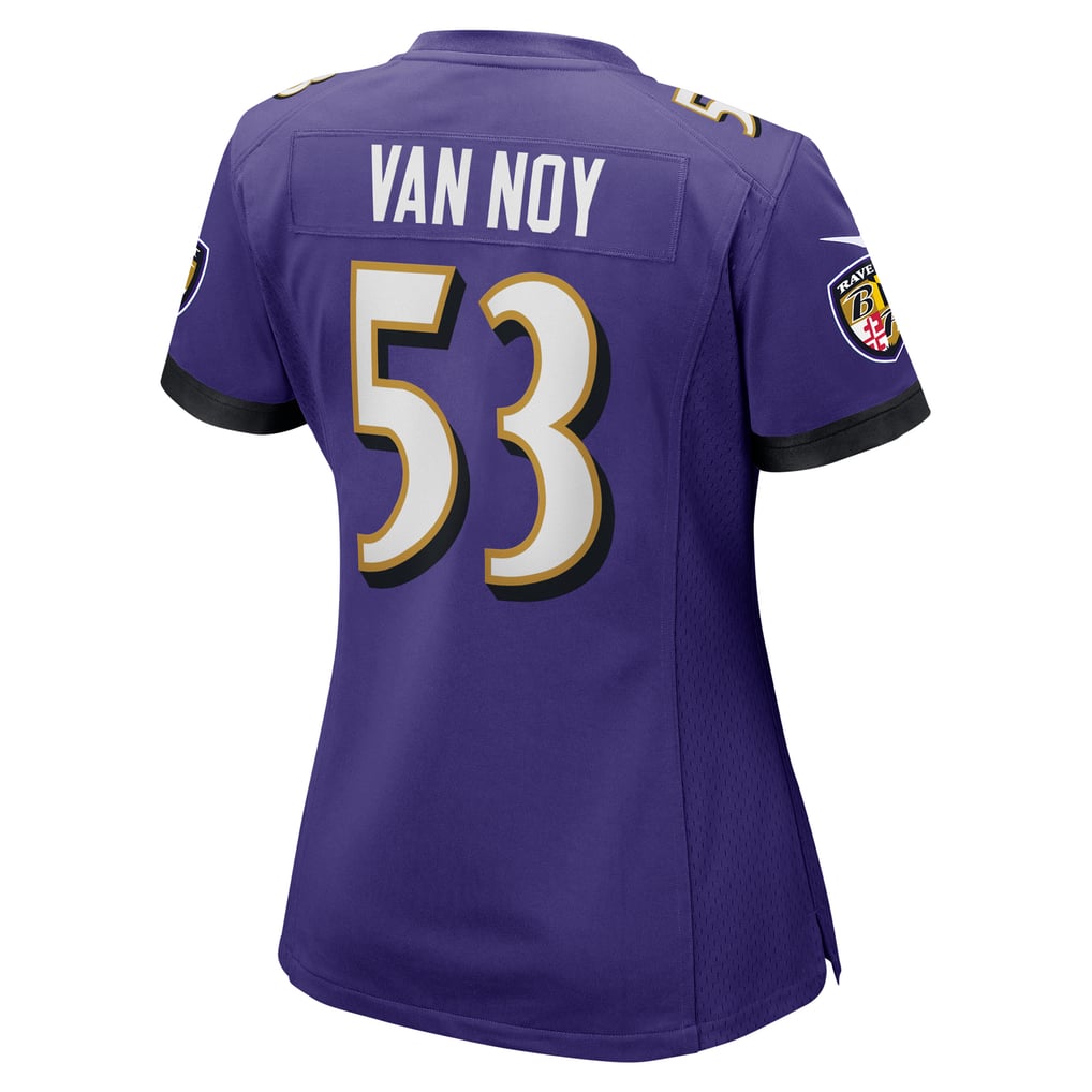 Women's Baltimore Ravens Kyle Van Noy Purple Game Jersey