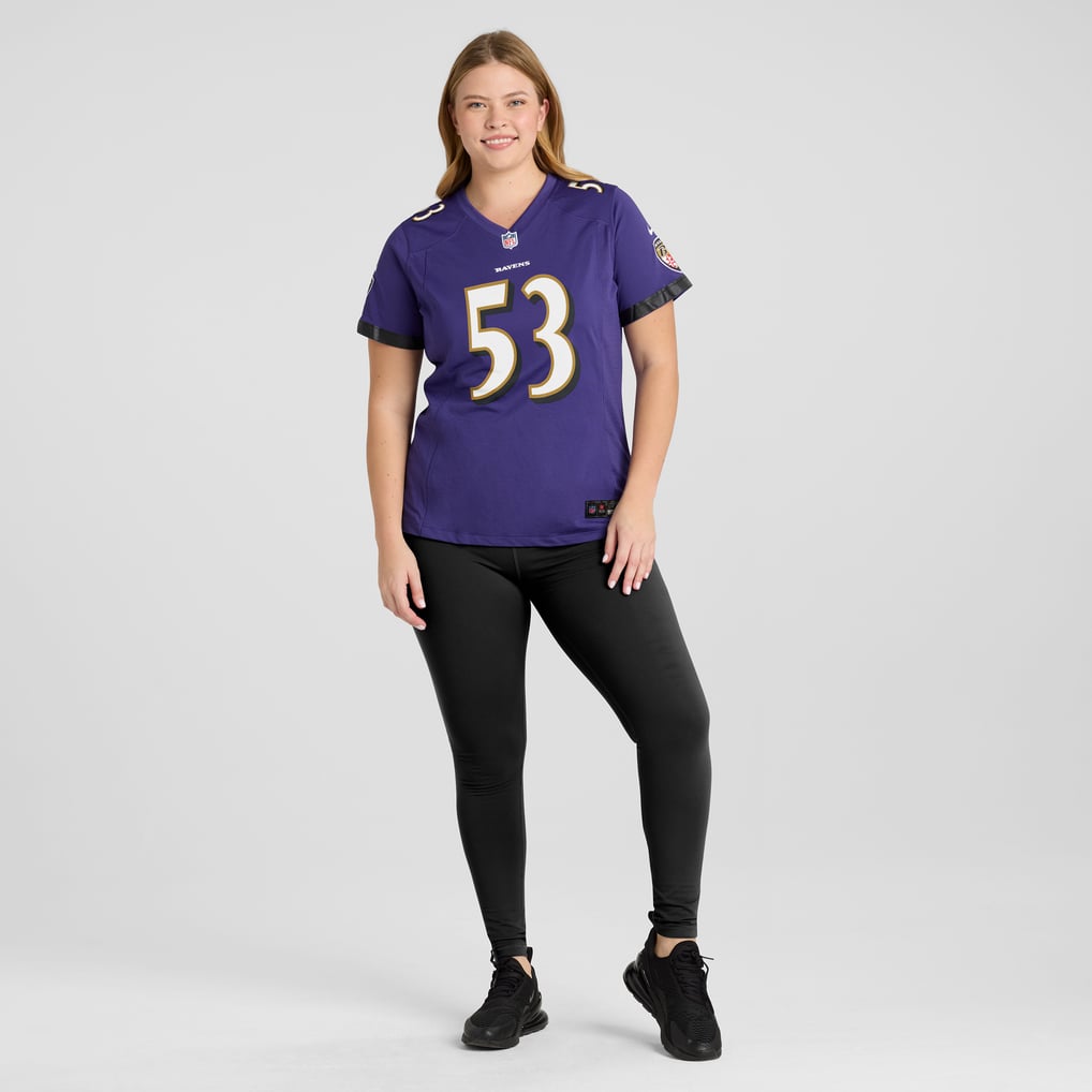 Women's Baltimore Ravens Kyle Van Noy Purple Game Jersey
