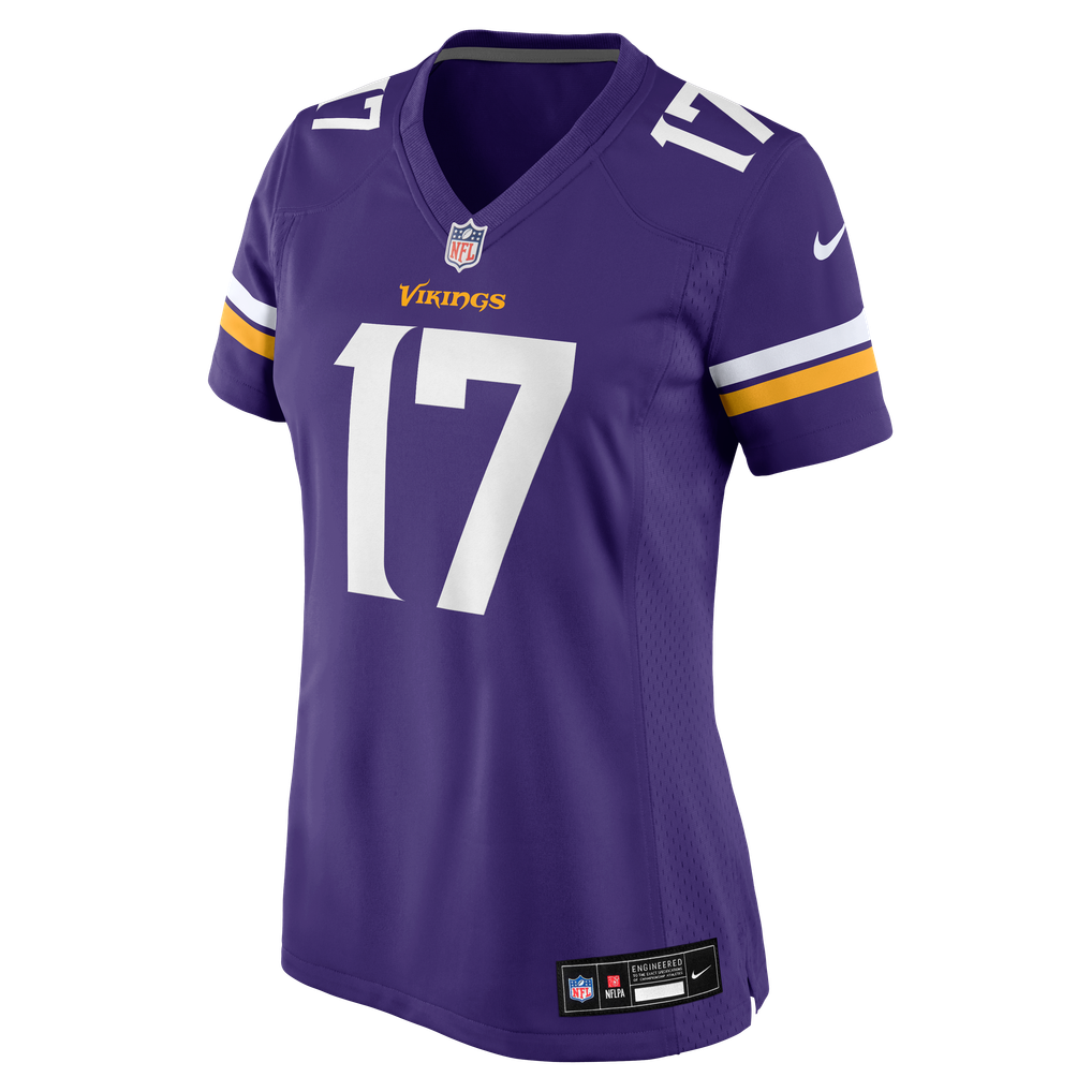 Women's Minnesota Vikings Kyle Van Noy Purple Team Game Jersey
